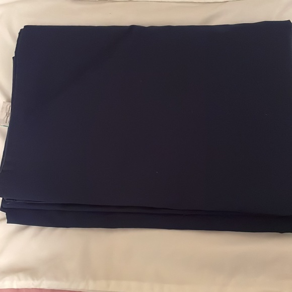 Navy twin flat sheet. Excellent condition. Room Essentials brand. - Picture 4 of 5